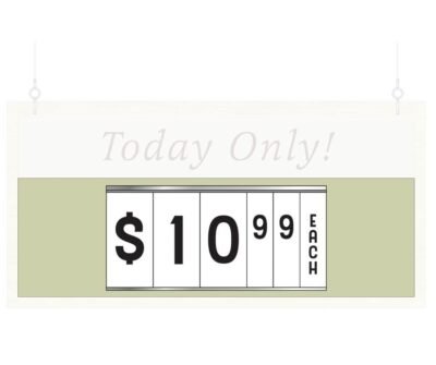 Promo Sign Insert (Traditional) - Flip Pad