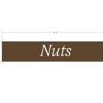 Traditional Collection's aisle marker insert full general library dimensions for the inserts are 4.5" tall by 21.5" wide .