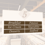 Traditional Collection's aisle marker inserts full general library with a kit of 184 inserts digitally printed on styrene.