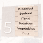 Modern Collection's kit of 12 aisle marker inserts that are compatiable with the Modern Aisle Marker (sold separately.)