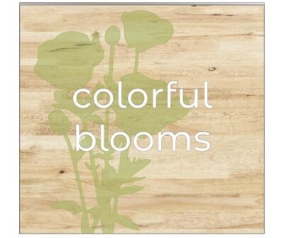 Department Sign, Wall Graphics (Modern) - Floral