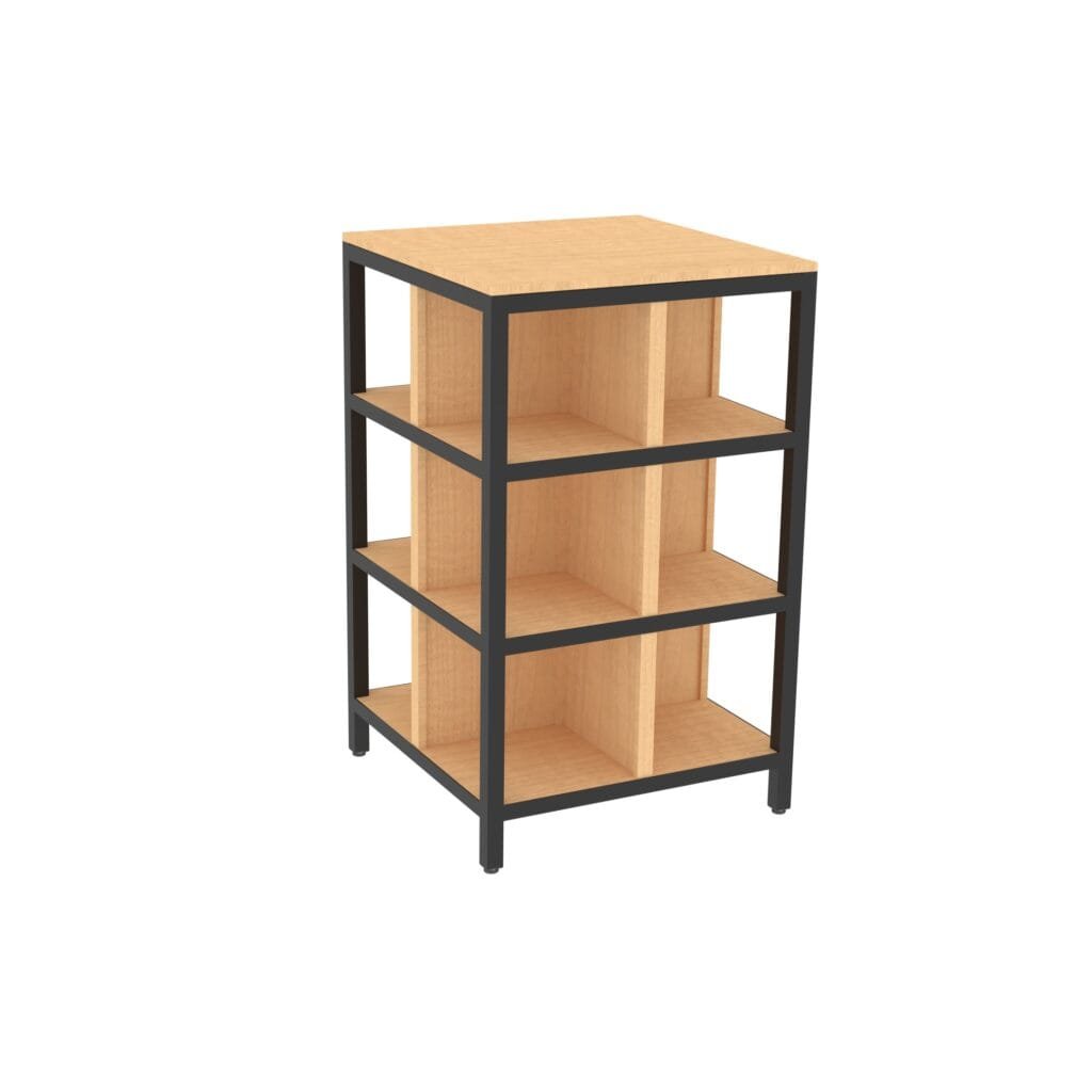 Wine Walkaround from Shop2It Retail's Cooper Collection. Shown here in the Blonde Maple finish option.