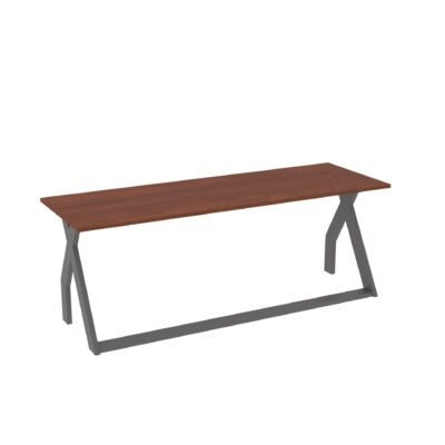 Medium Retail Nesting Table from Shop2It Retail's Xander Collection. Shown here in the cherry finish option.