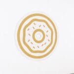 The department graphic panel for the bakery department sign is a single donut icon.