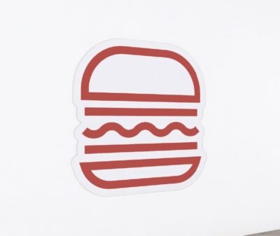 Deli Department Graphic Panel Department Sign is a hamburger icon.