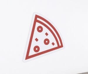 Deli Department Graphic Panel Department Sign is a slice of pizza icon.