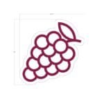 Department Graphic Panel for the Alcohol department with 2 size options available.