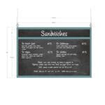 The overall dimensions are 47.5" wide by 31" tall. The header dimensions are 45" wide by 5" tall.