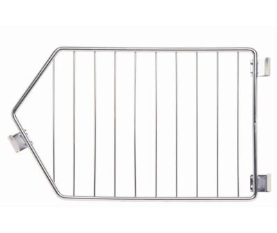 Quantum 14"D x 9"H Chrome Wire Basket Divider