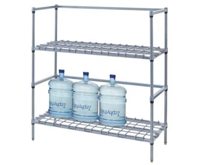 Quantum 60"W x 24"D x 54"H 2 -Tier Tank and Beverage Container Dunnage Rack