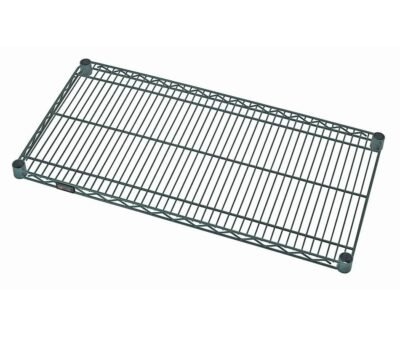 Quantum 42"W x 14"D Green Wire Shelf