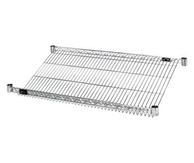 Quantum 36"W x 18"D slanted Wire Shelf