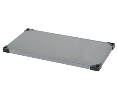 Quantum 42"W x 14"D Galvanized Shelf 304 stainless steel
