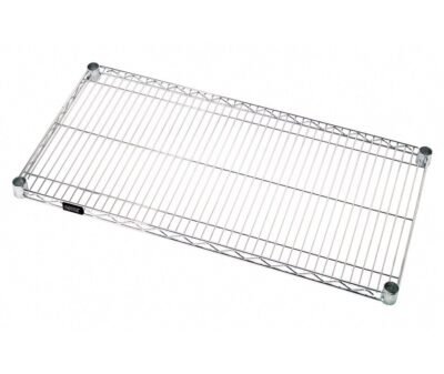 Quantum 60"W x 21"D Chrome Wire Shelf