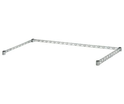 Quantum 48"W x 18"D Stainless 3-sided Wire Frame