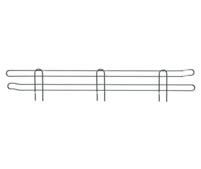 Quantum 36"W x 4"H Stainless Back/Side Ledge