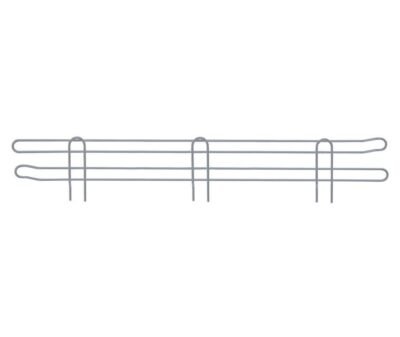 Quantum 48"W x 4"H Gray Back Ledge