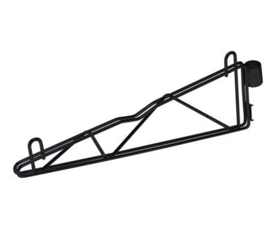 Quantum Black Cantilever Single Shelf Post Wall Mount (2) 24" single post cantilever arms