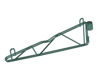 Quantum Green Cantilever Single Shelf Post Wall Mount (2) 12" single post cantilever arms