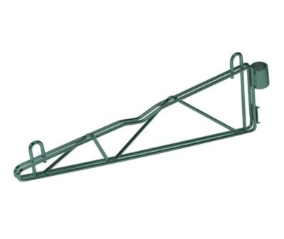 Quantum Green Cantilever Single Shelf Post Wall Mount (2) 21" single post cantilever arms