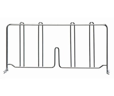 Quantum 12"D x 8"H Chrome Wire Shelf Divider