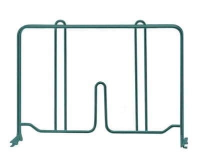 Quantum 12"D x 8"H Green Wire Shelf Divider