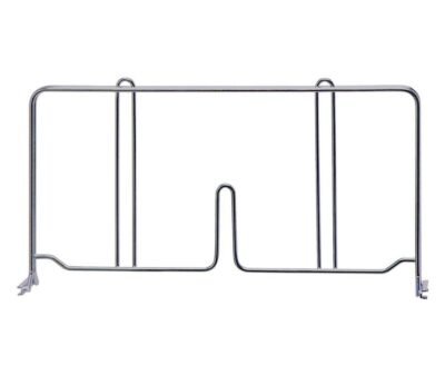 Quantum 14"D x 8"H Stainless Wire Shelf Divider