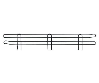 Quantum 24"D x 4"H Black Side Ledge