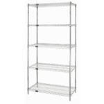 Stainless Steel Wire Shelving start kit.